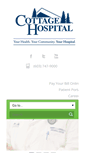 Mobile Screenshot of cottagehospital.org
